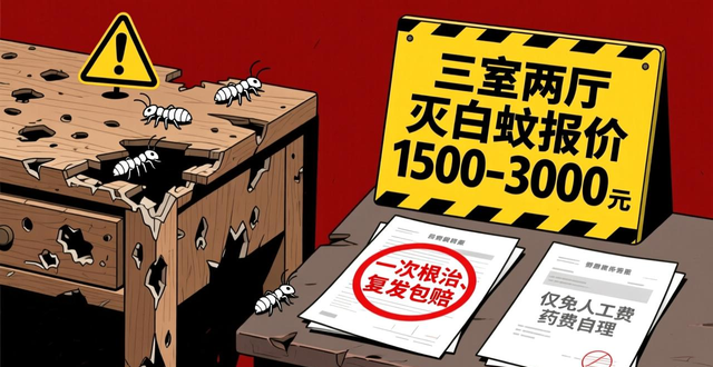 灭白蚁报价_灭白蚁的收费标准_灭白蚁多少钱