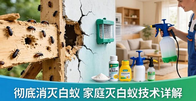 彻底消灭白蚁 家庭灭白蚁技术详解